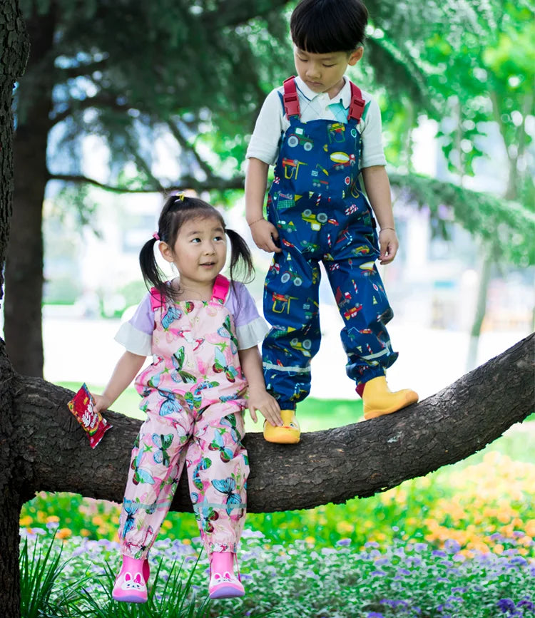 Salopette Pioggia Bambina