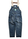 Salopette Di Jeans A Pantaloncino