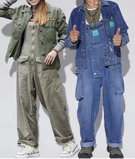 Salopette Di Jeans A Pantaloncino