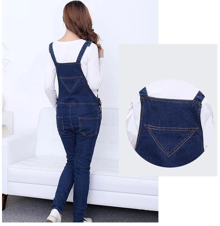 Salopette Jeans Gravidanza