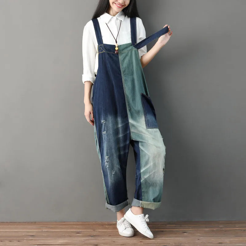 Salopette Patchwork