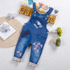Salopette Di Jeans Bambina