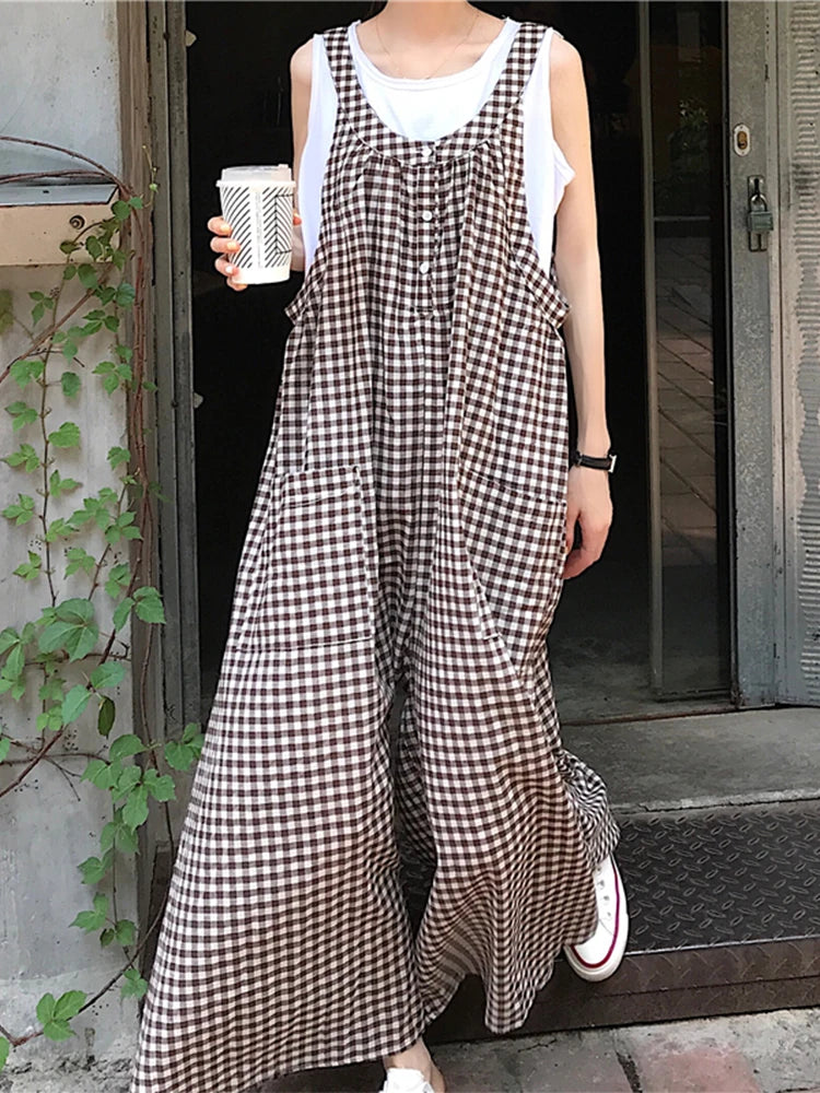 Salopette Lino Donna