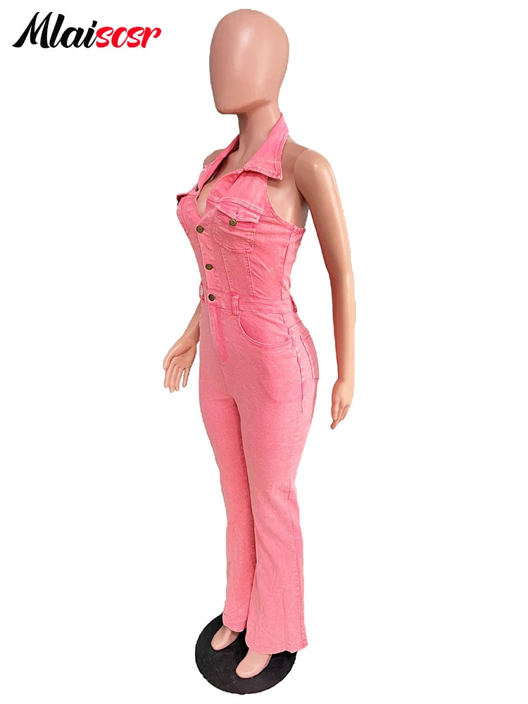 Salopette Rosa Donna