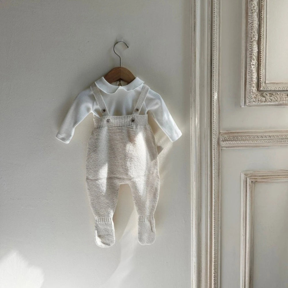 Salopette Neonata Uncinetto