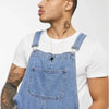Salopette Corta Jeans Uomo