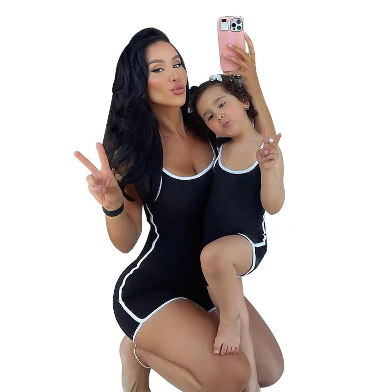 Salopette Mamma E Figlia Sporte