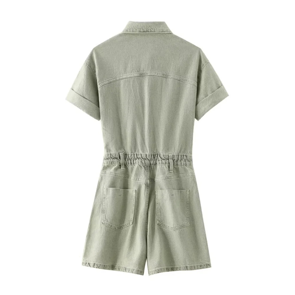 Salopette Jeans Corta Gonna