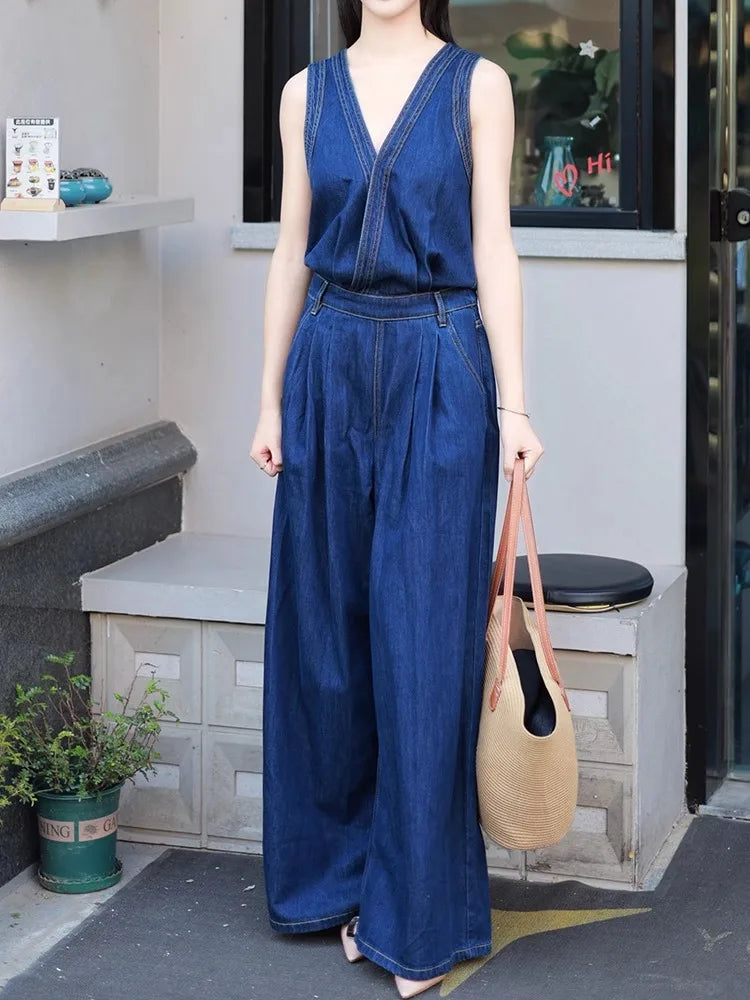 Salopette Denim Donna