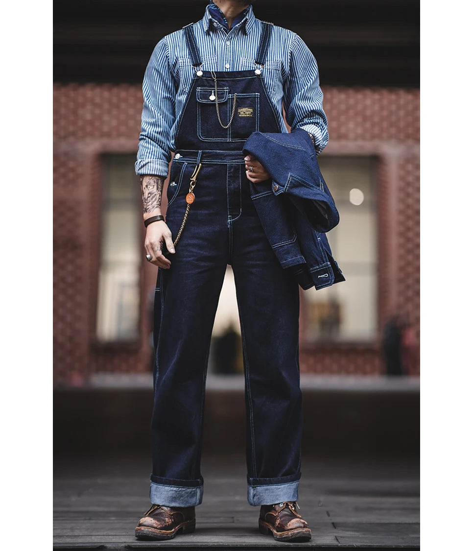 Salopette Denim Uomo
