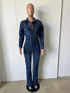 Salopette Jeans Vestito