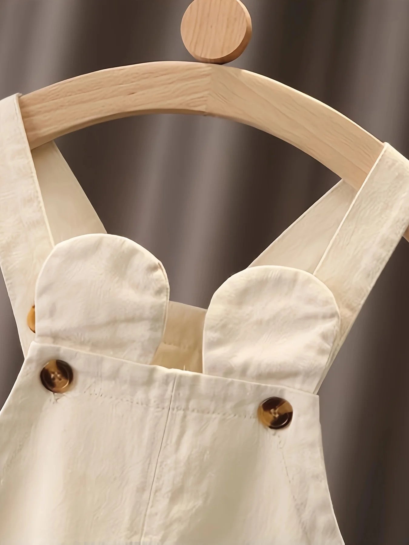 Salopette Bianca Bambina