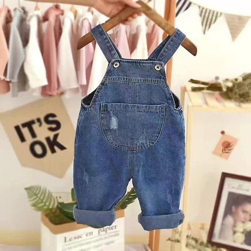 Salopette Neonato Jeans