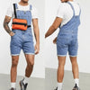 Salopette Corta Jeans Uomo
