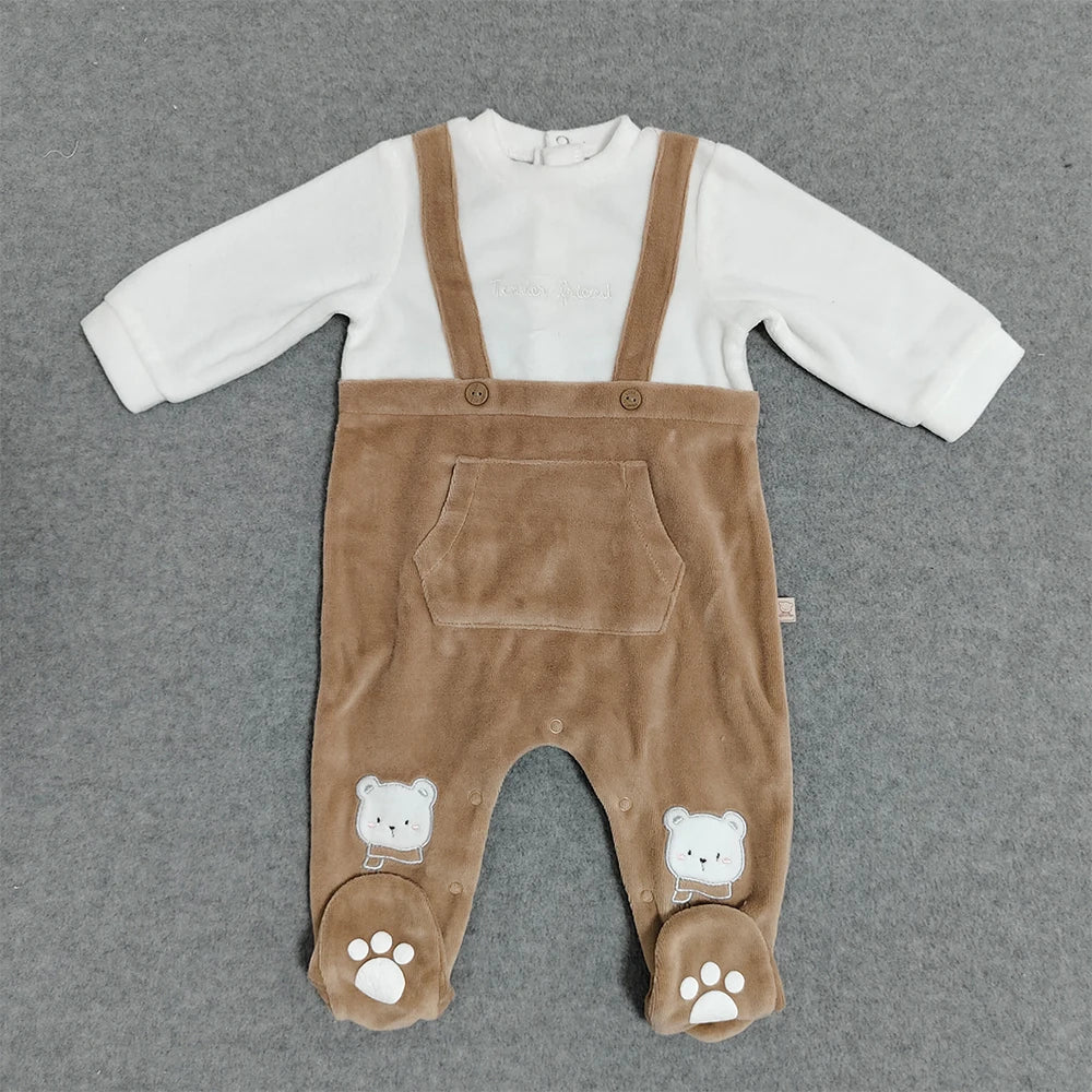 Salopette Velluto Bimba