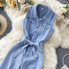 Outfit Salopette Jeans Donna