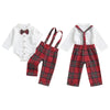 Salopette Tartan Neonato