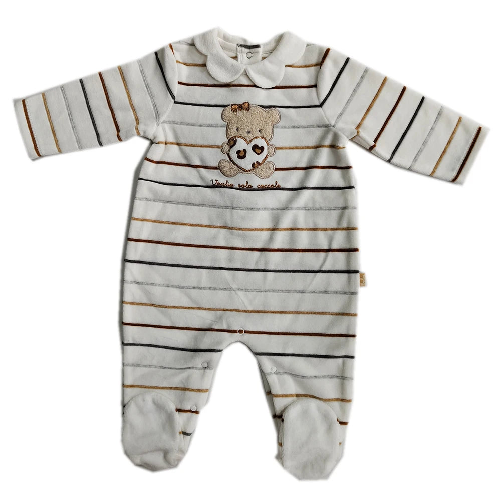 Salopette Velluto Bimba