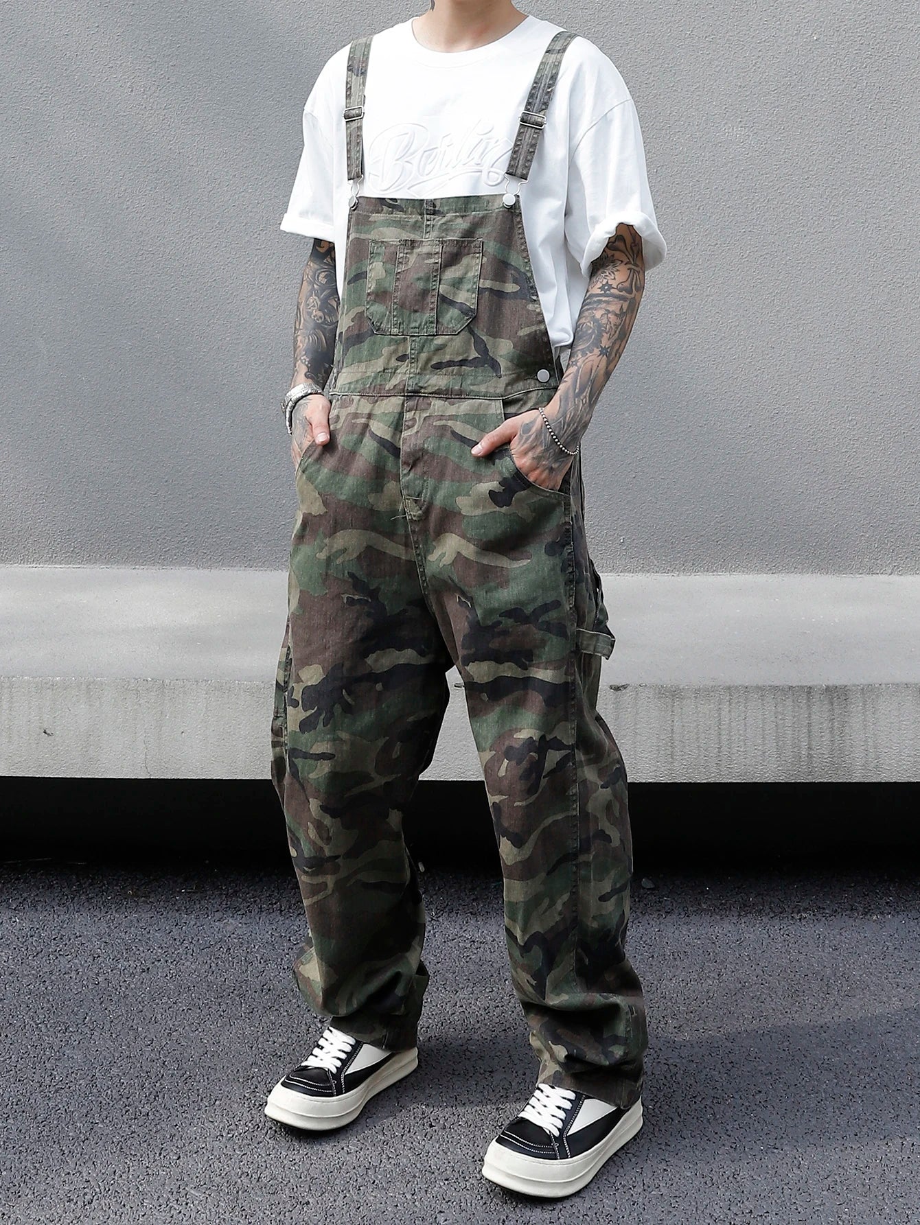 Salopette Mimetica Uomo