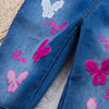 Salopette Di Jeans Bambina