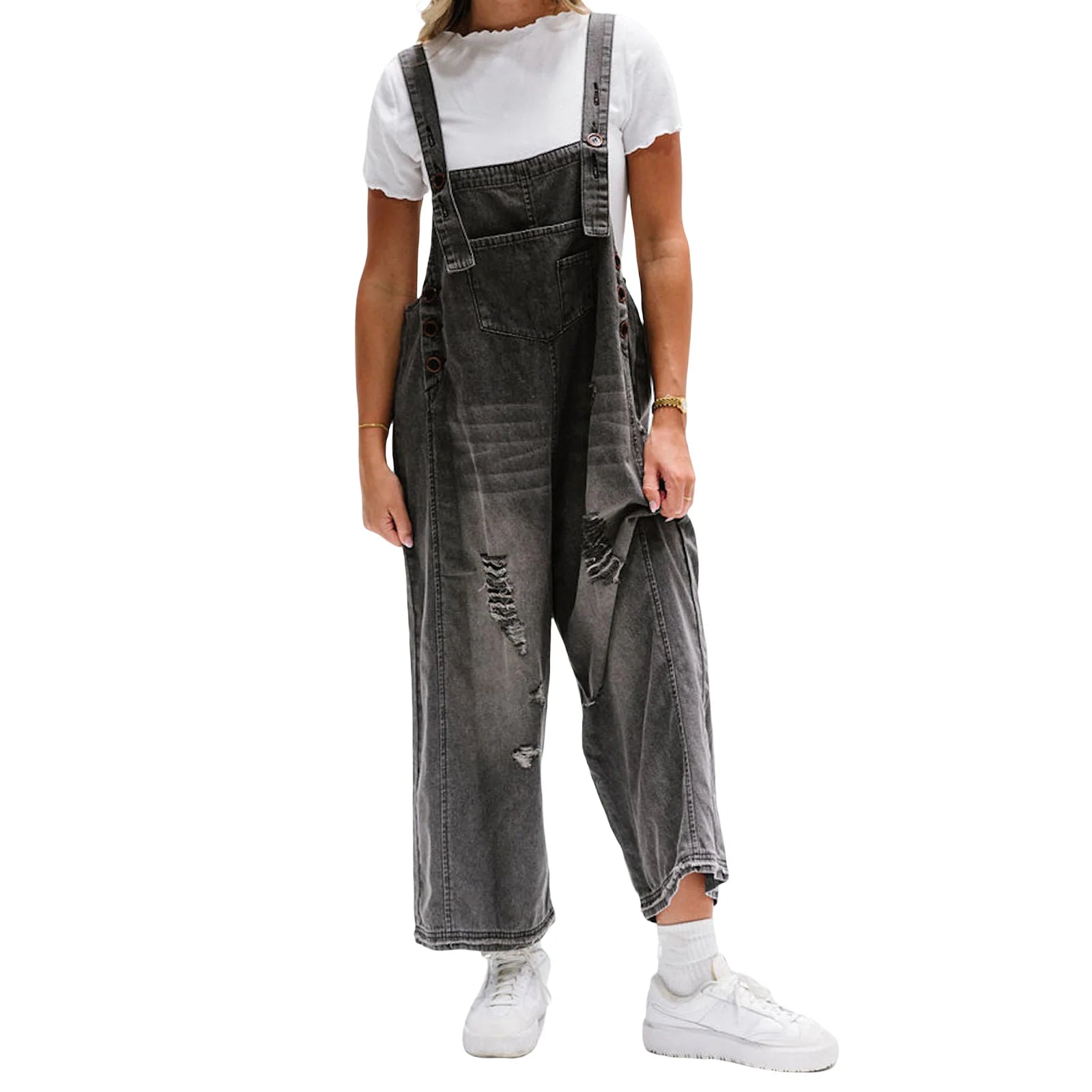 Salopette Jeans Femme