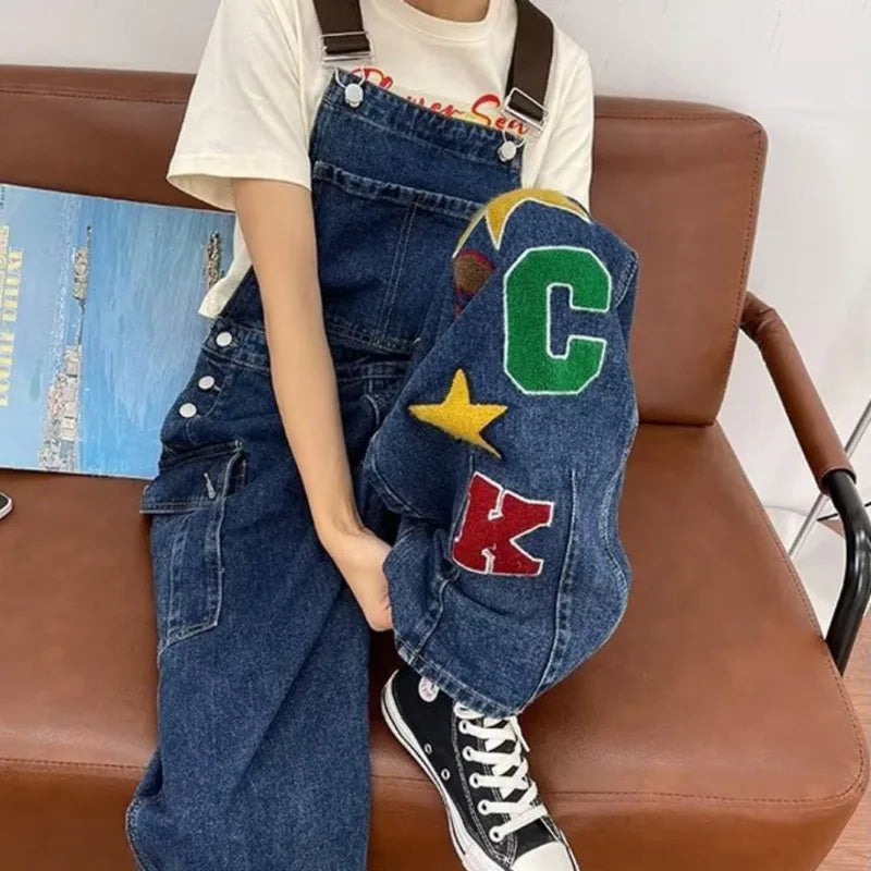 Salopette Jeans Retro Vintage