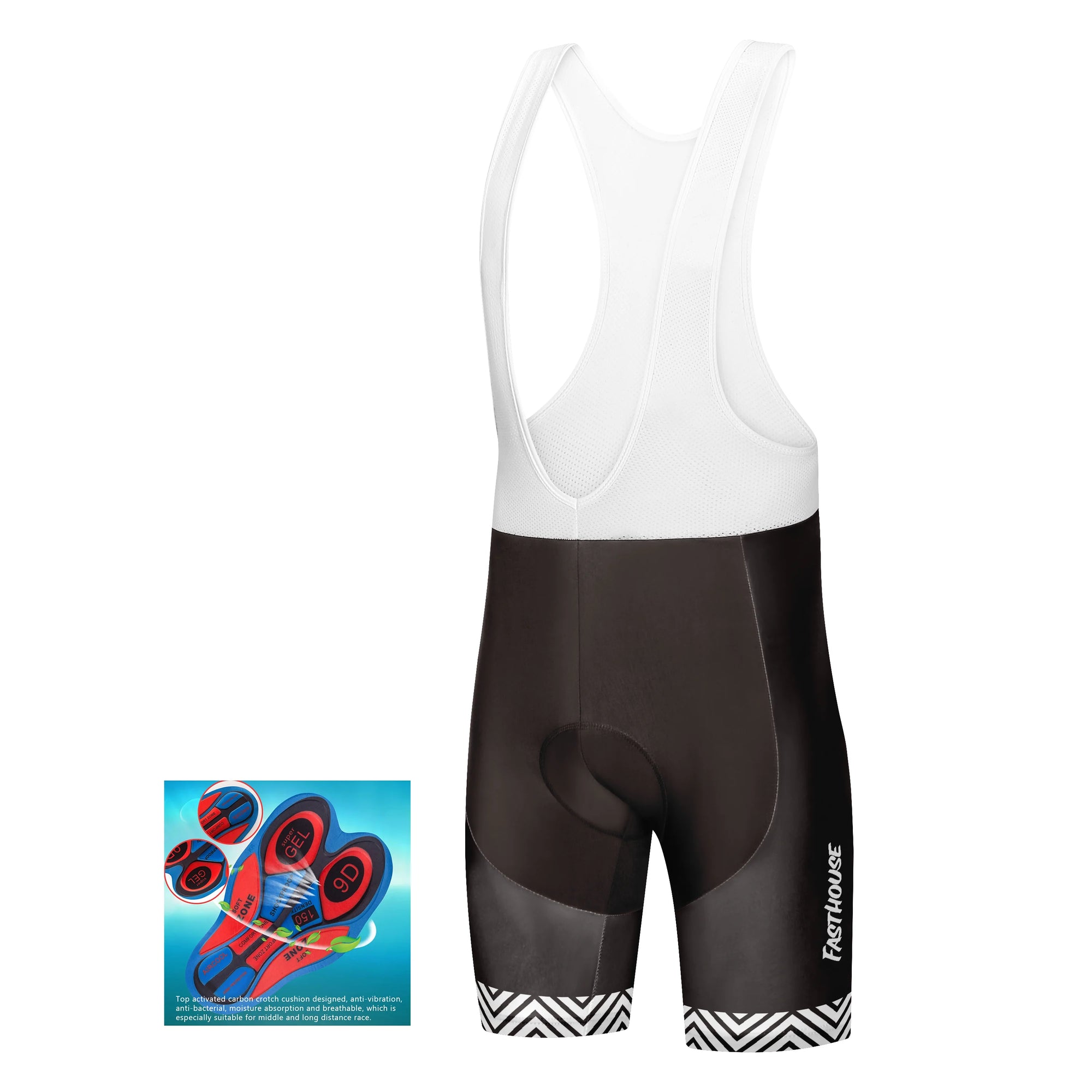 Salopette Ciclismo Nera