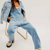 Salopette Jeans Pantaloncino