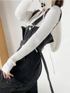 Salopette Denim Nera