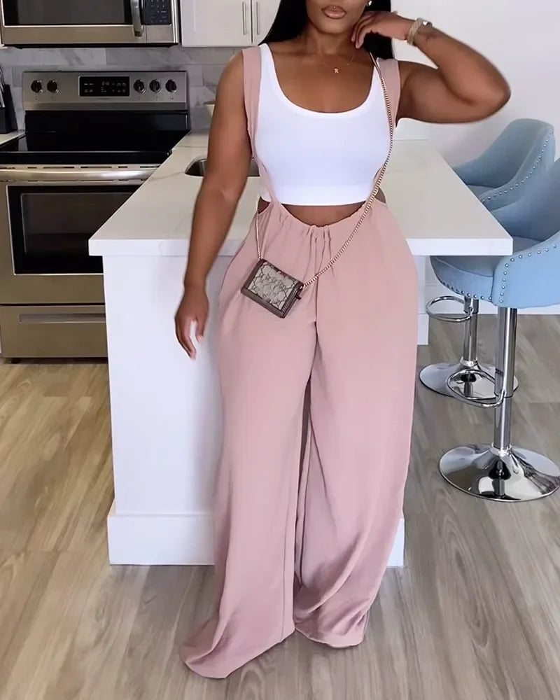 Salopette Gonna Rosa