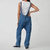 Salopette Jeans Pantaloncino