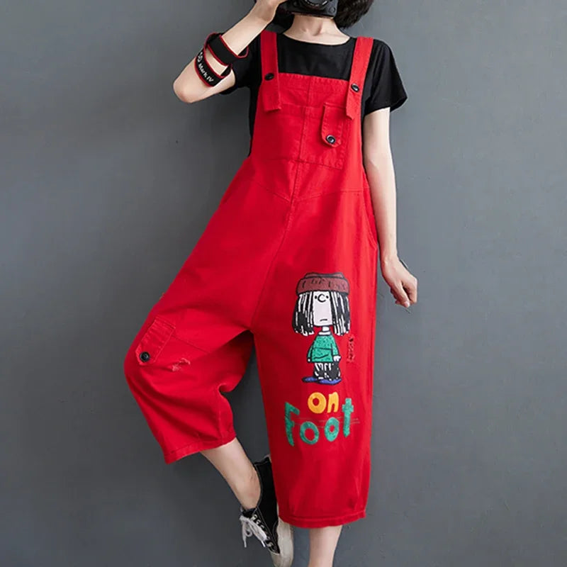 Salopette Jeans Donna Estiva