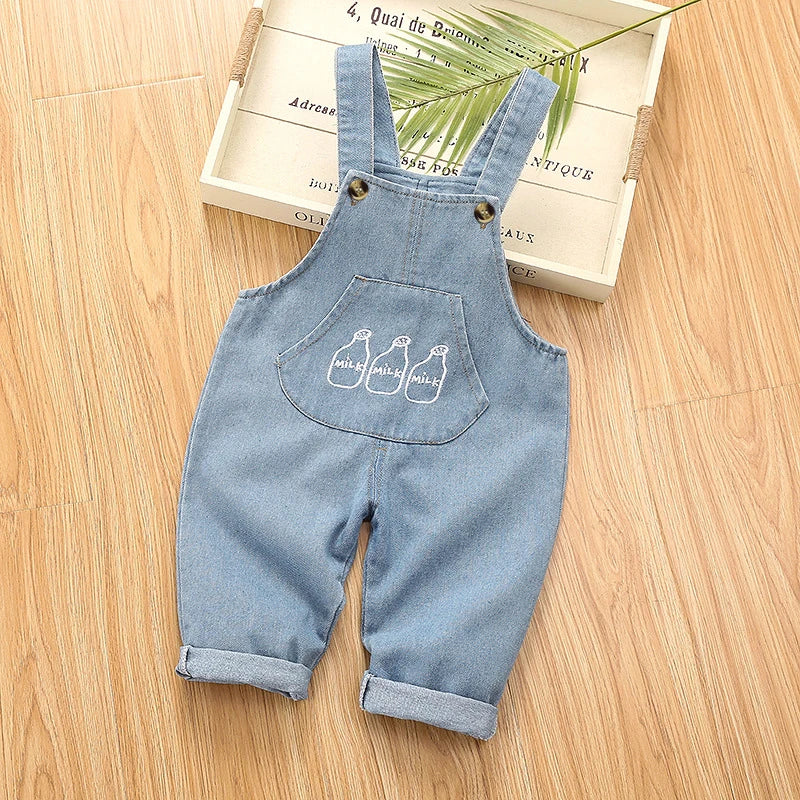 Salopette Blu Bambino