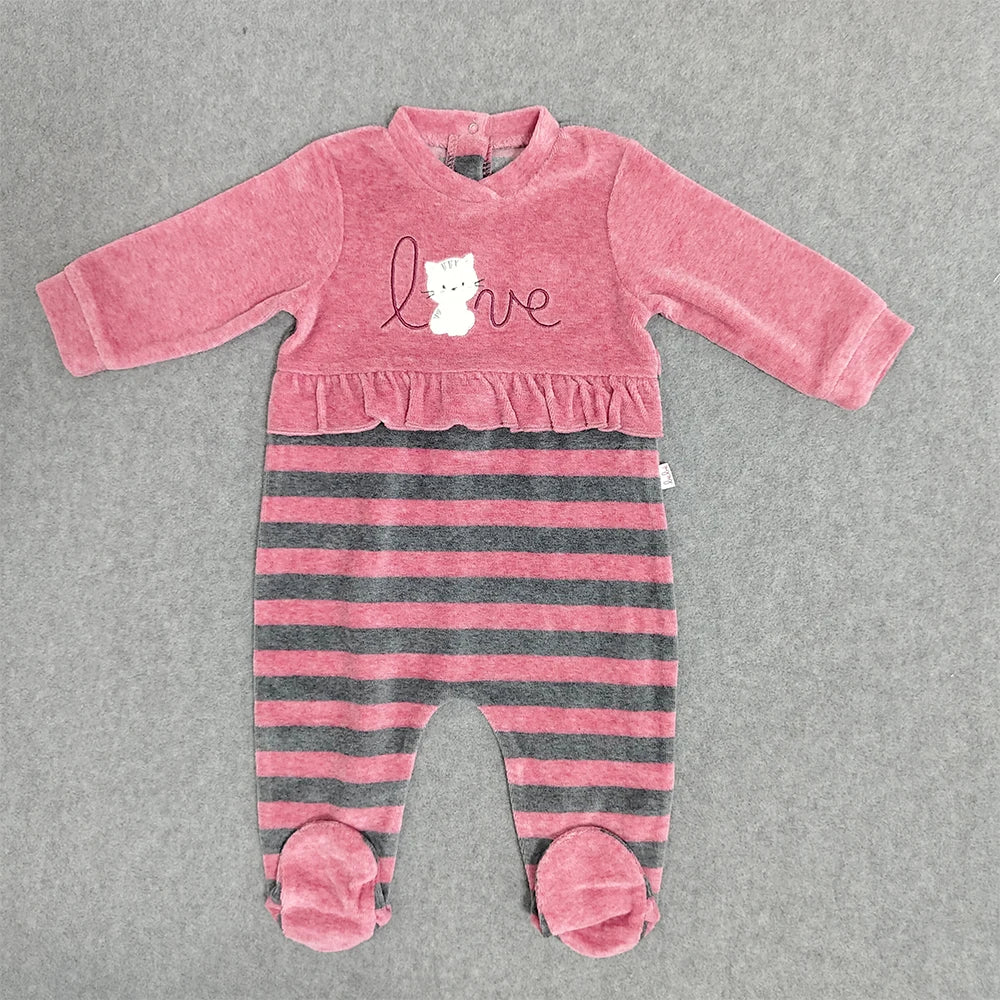 Salopette Velluto Bimba