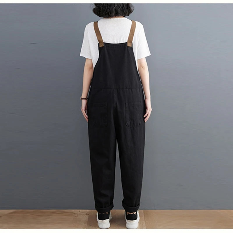 Salopette Marrone Donna