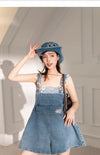 Salopette Jeans Leggero Donna
