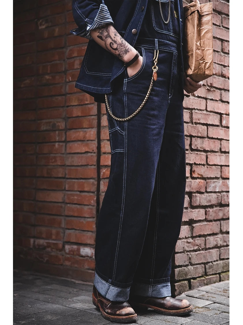 Salopette Denim Uomo