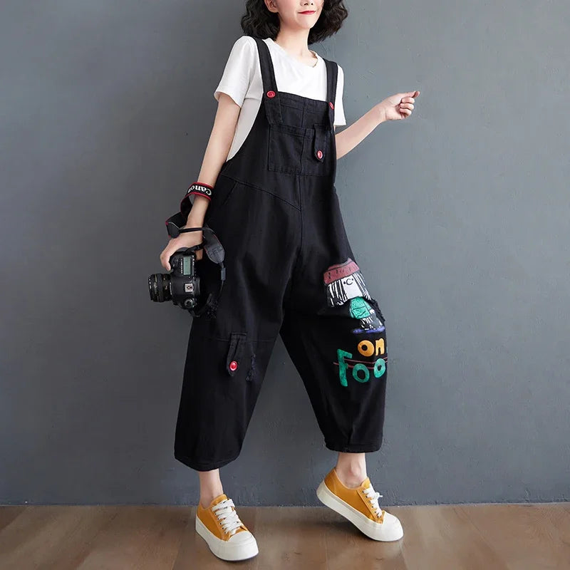 Salopette Jeans Donna Estiva