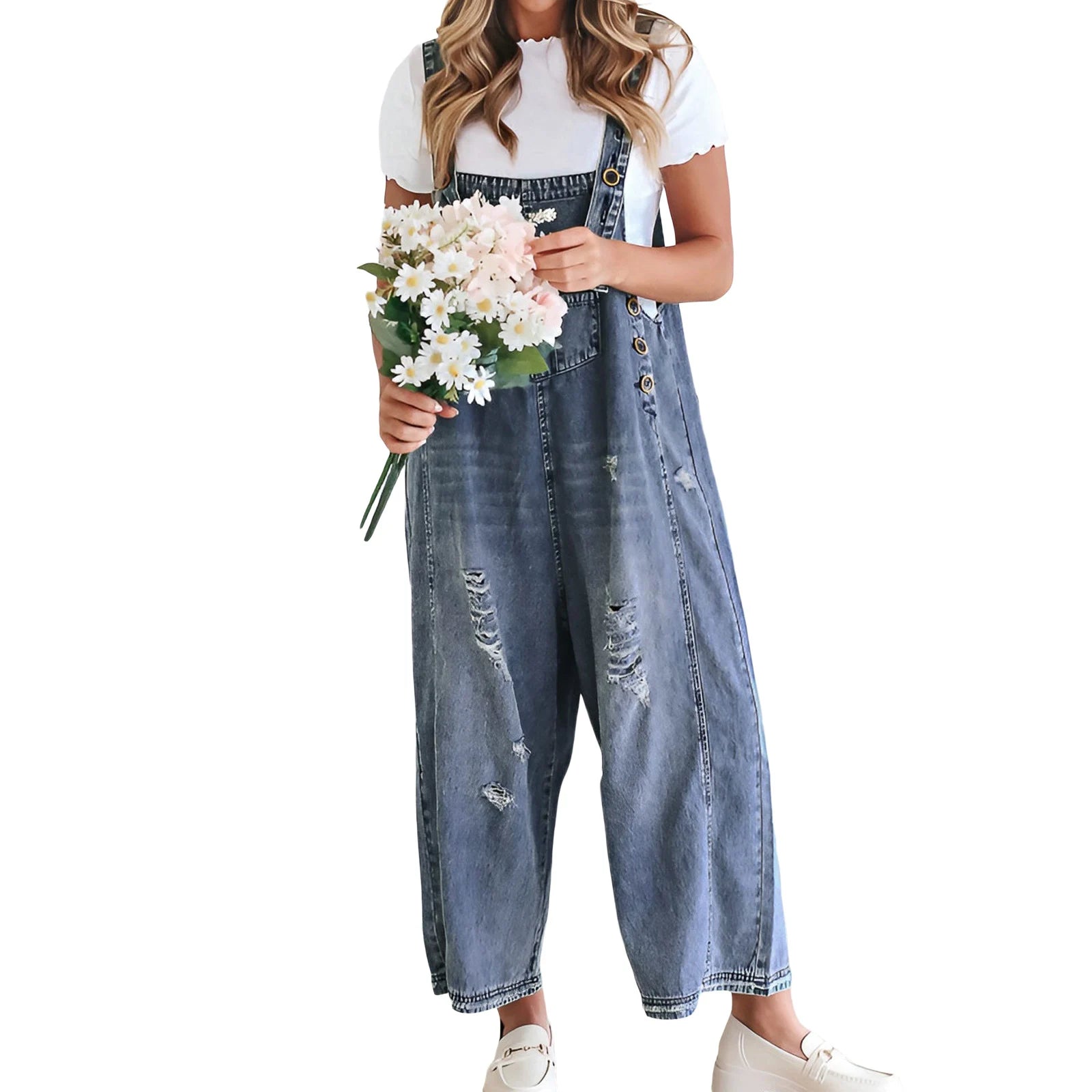 Salopette Jeans Femme