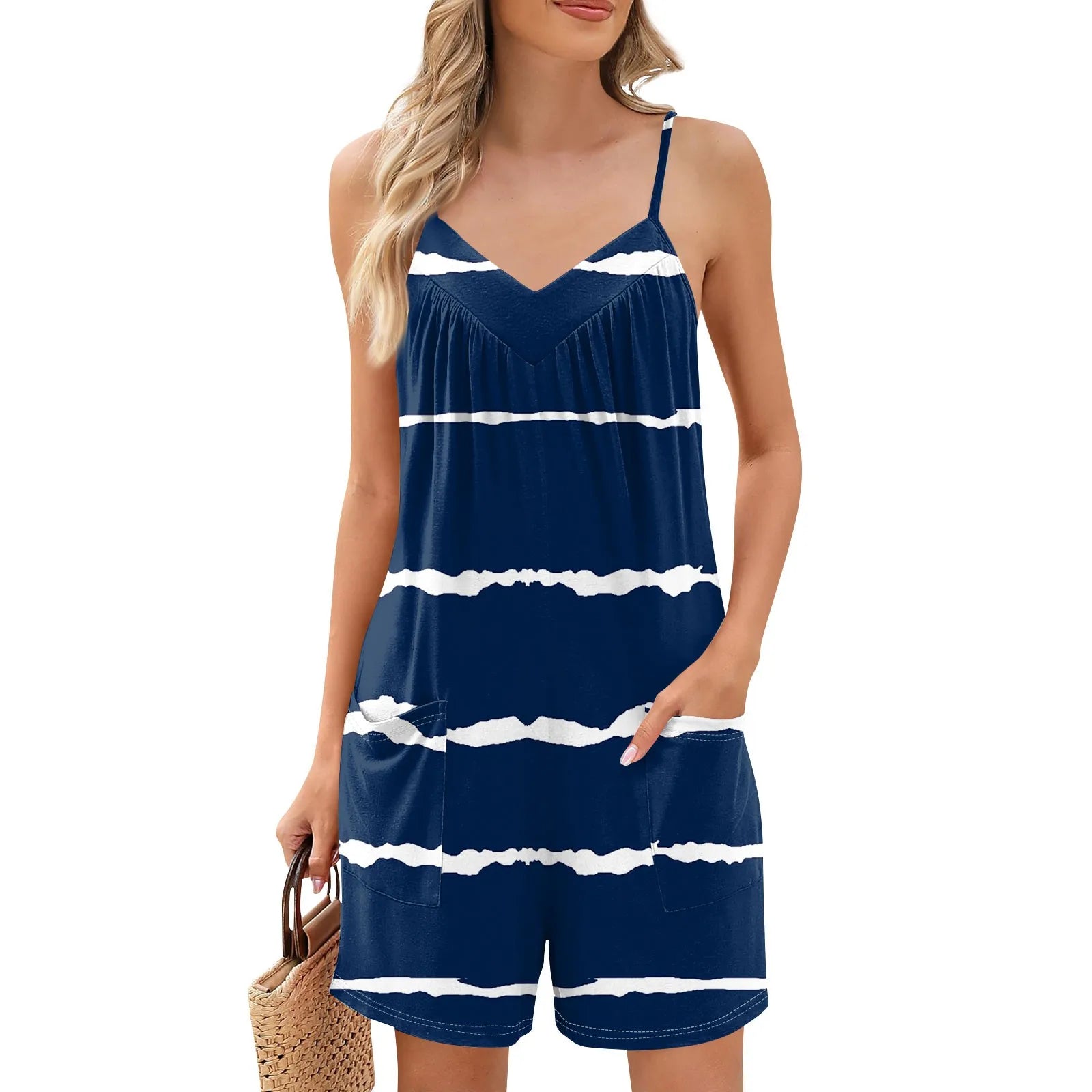 Short Salopette Femme