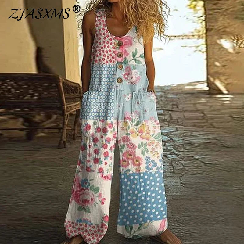 Salopette Di Lino Donna