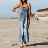 Salopette Jeans Lunga