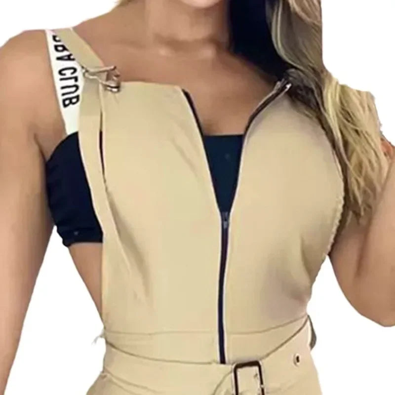 Salopette Con Cintura