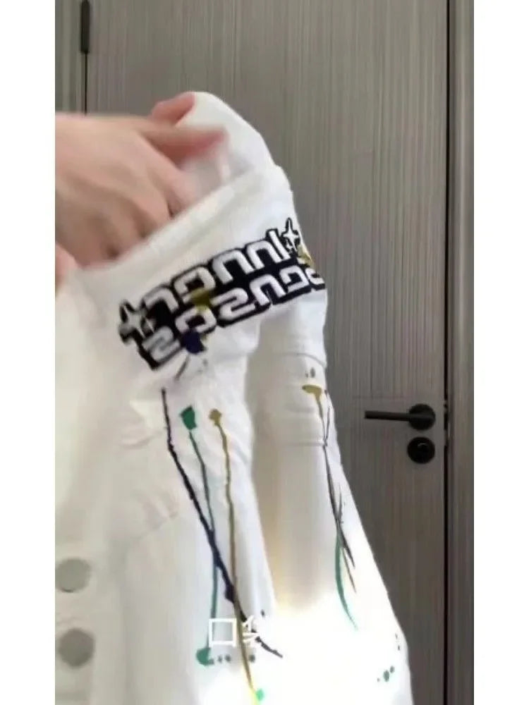 Salopette Bianca Jeans