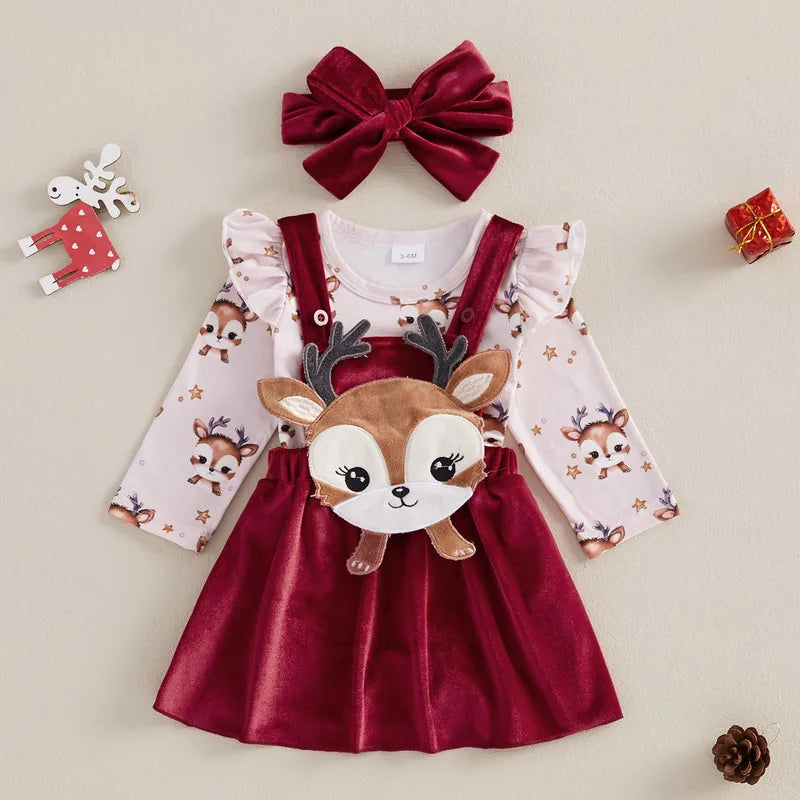 Salopette Natale Neonato