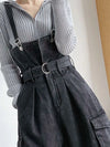 Salopette Denim Nera