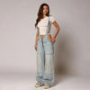 Salopette Jeans Con Gonna