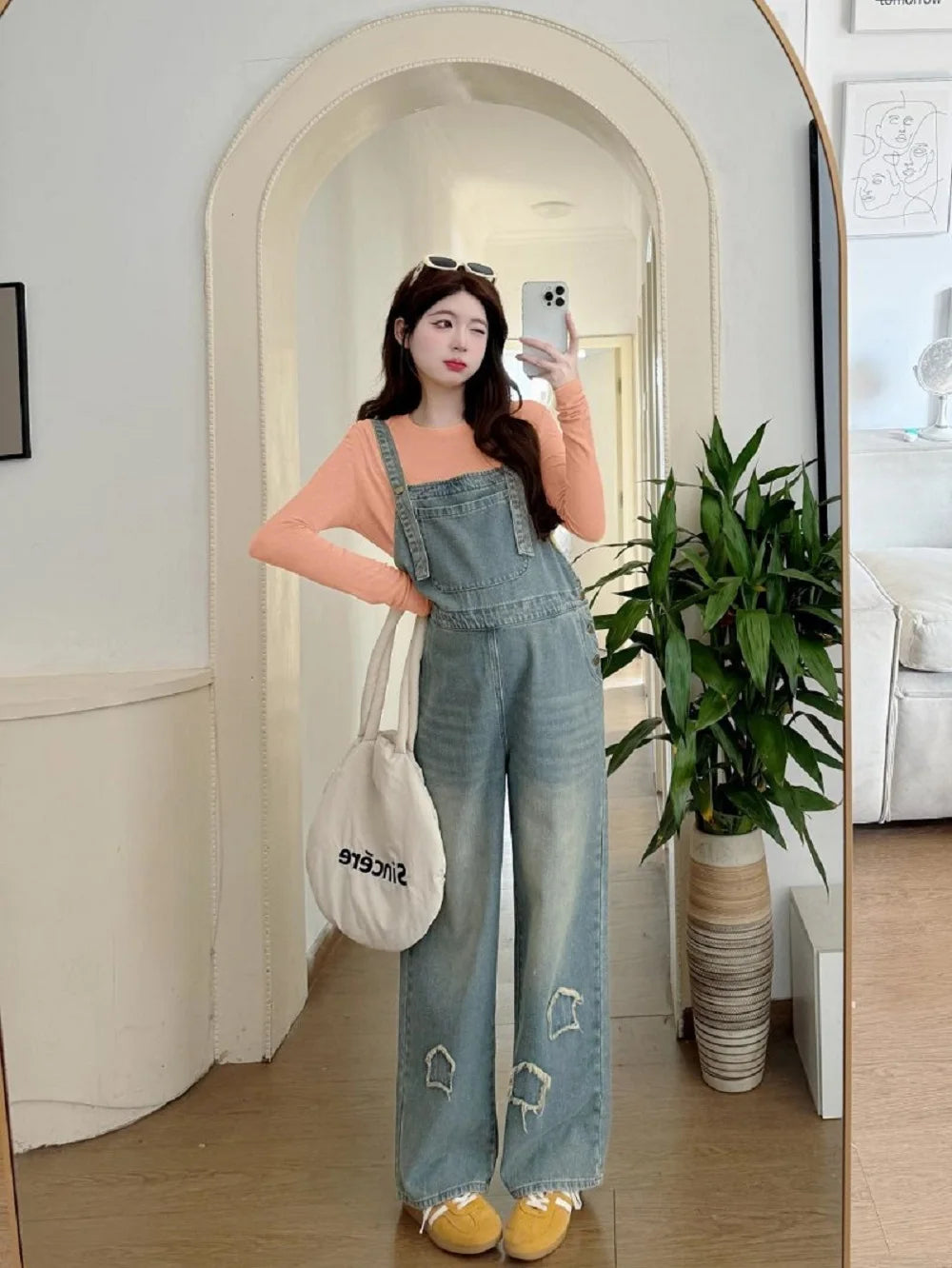 Salopette Di Jeans Premaman