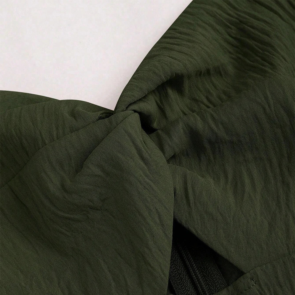 Salopette Tessuto Verde