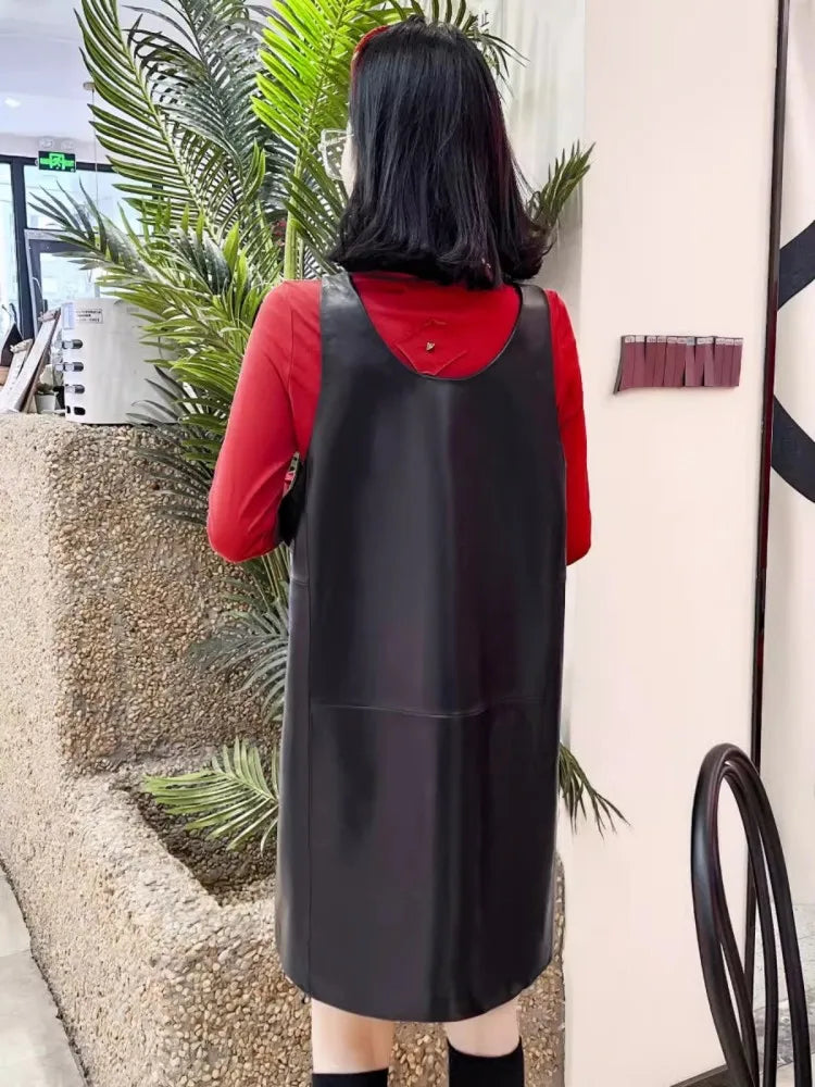 Salopette Di Pelle Donna